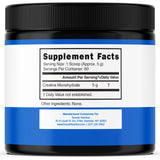 DORADO NUTRITION Creatina Monohidrato, cuchara medidora visible, facilita dosis precisa para sesiones de entrenamiento.