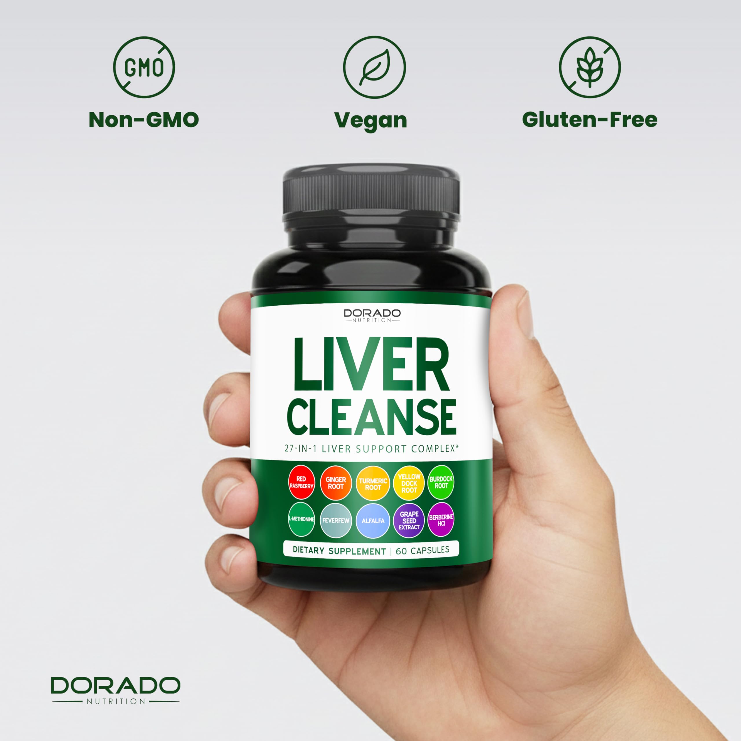 Dorado Nutrition etiqueta sin gluten: opción limpia para tu rutina diaria.