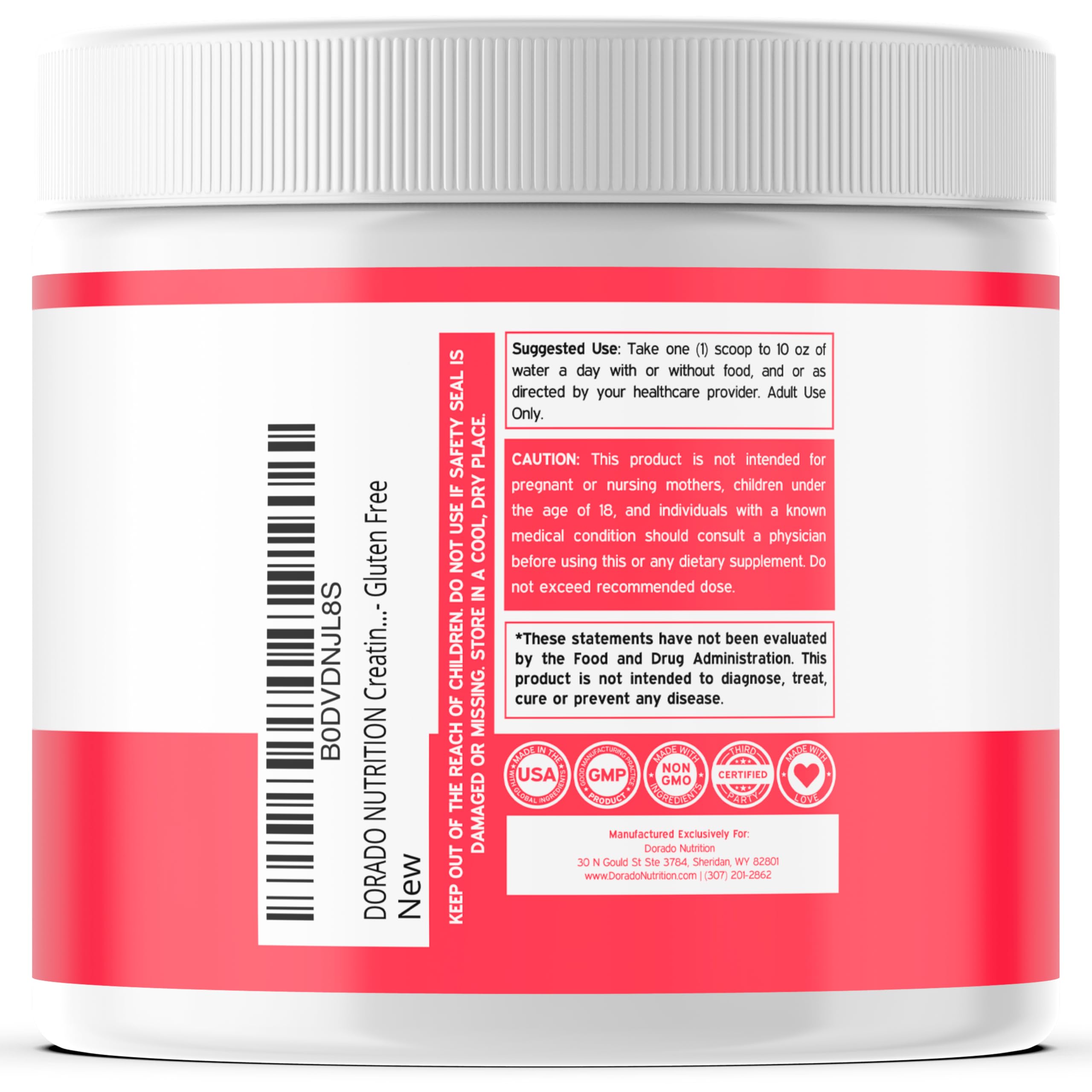 Dorado Nutrition Mezcla para resistencia y rendimiento en entrenamientos intensos