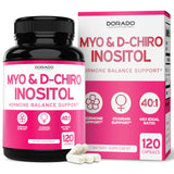 Dorado Nutrition Myo-Inositol en botella para equilibrio hormonal diario.