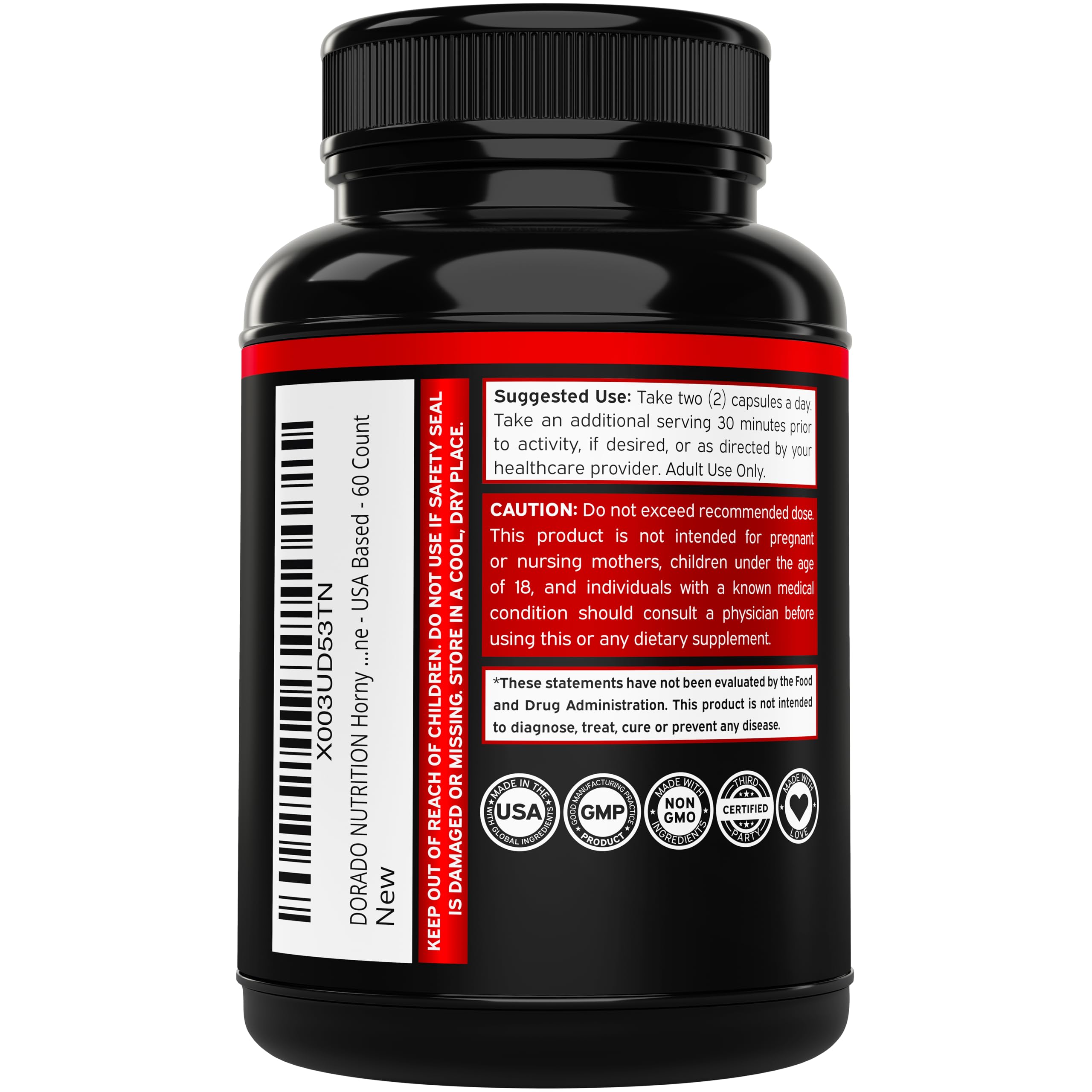 DORADO NUTRITION: toma diaria en cápsulas, fácil de incorporar.