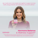 Uso diario de Dorado Nutrition en cápsulas para energía.