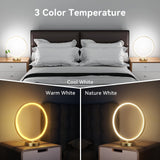 Lámpara Doraubia diseño circular: estética moderna para la decoración.