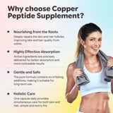 Mezcla científica potencia péptidos para piel firme y cabello fuerte