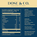 DOSE & CO Colágeno vainilla rutina diaria de autocuidado