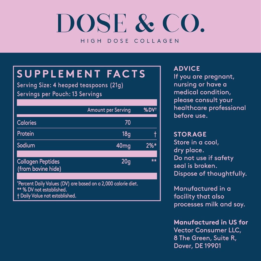 DOSE & CO. Ritual de belleza diario al mezclar con tu bebida favorita.