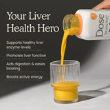 Dose for Your Liver: vaso medidor para porciones consistentes