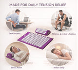 DoSensePro almohada acupresión cuello alivio de tensión