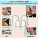 DoSensePro ventosas de silicona XL, detalle de succión suave para recuperación muscular.