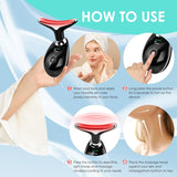 Doset masajeador facial con cable USB incluido para uso cómodo