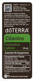 doTERRA Cilantro receta guacamole: realza dips con sabor herbáceo.