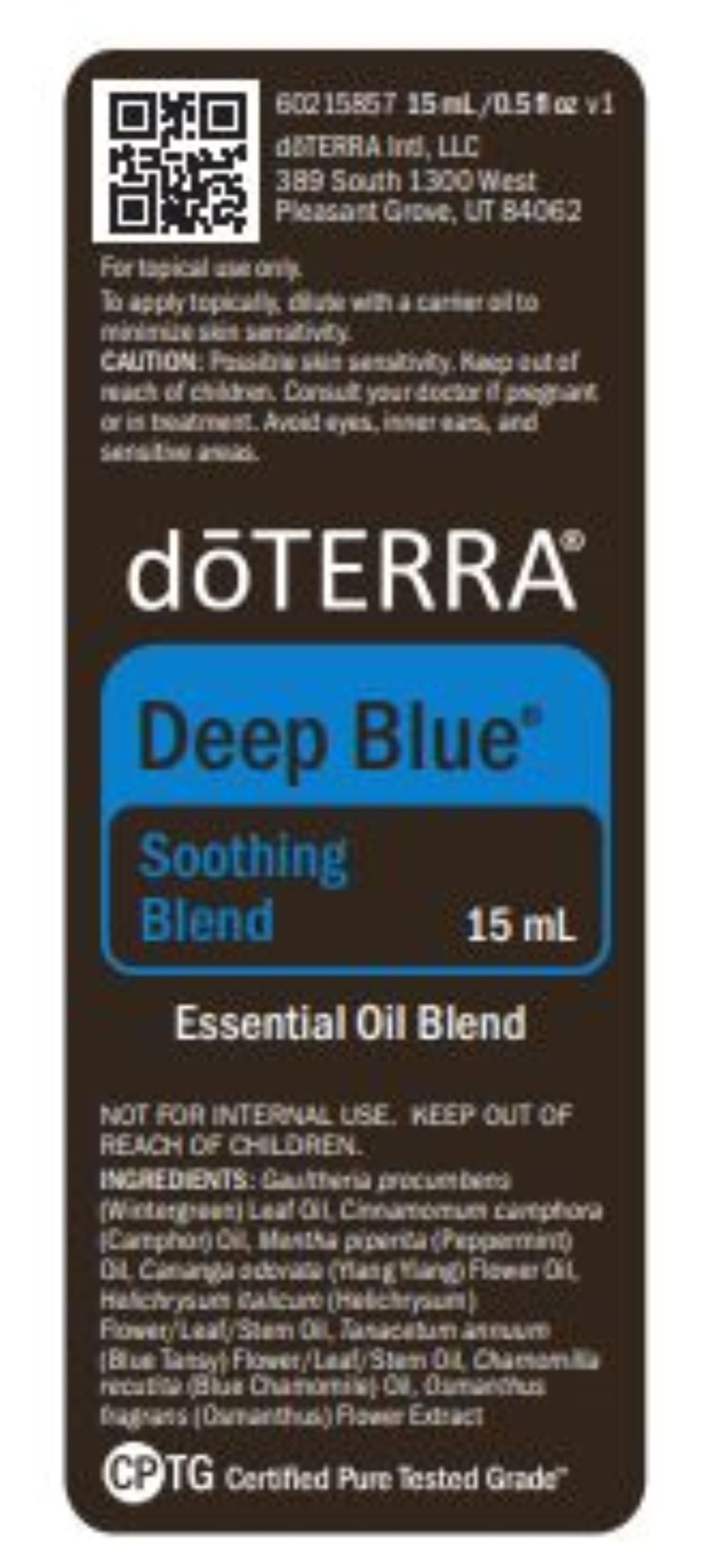 doTERRA Deep Blue para aromaterapia en casa y bienestar