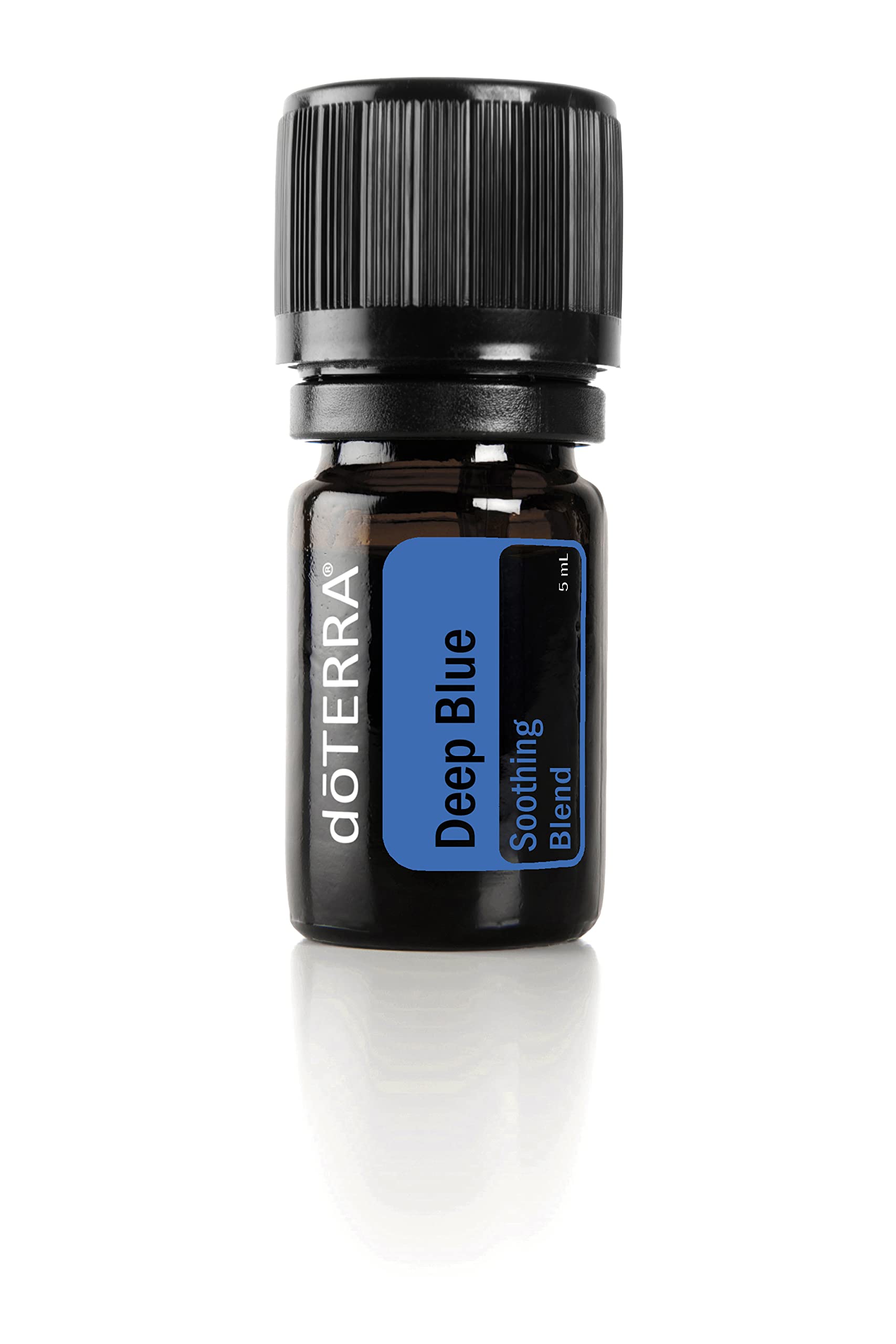 doTERRA Deep Blue: vertido de la botella para masaje relajante