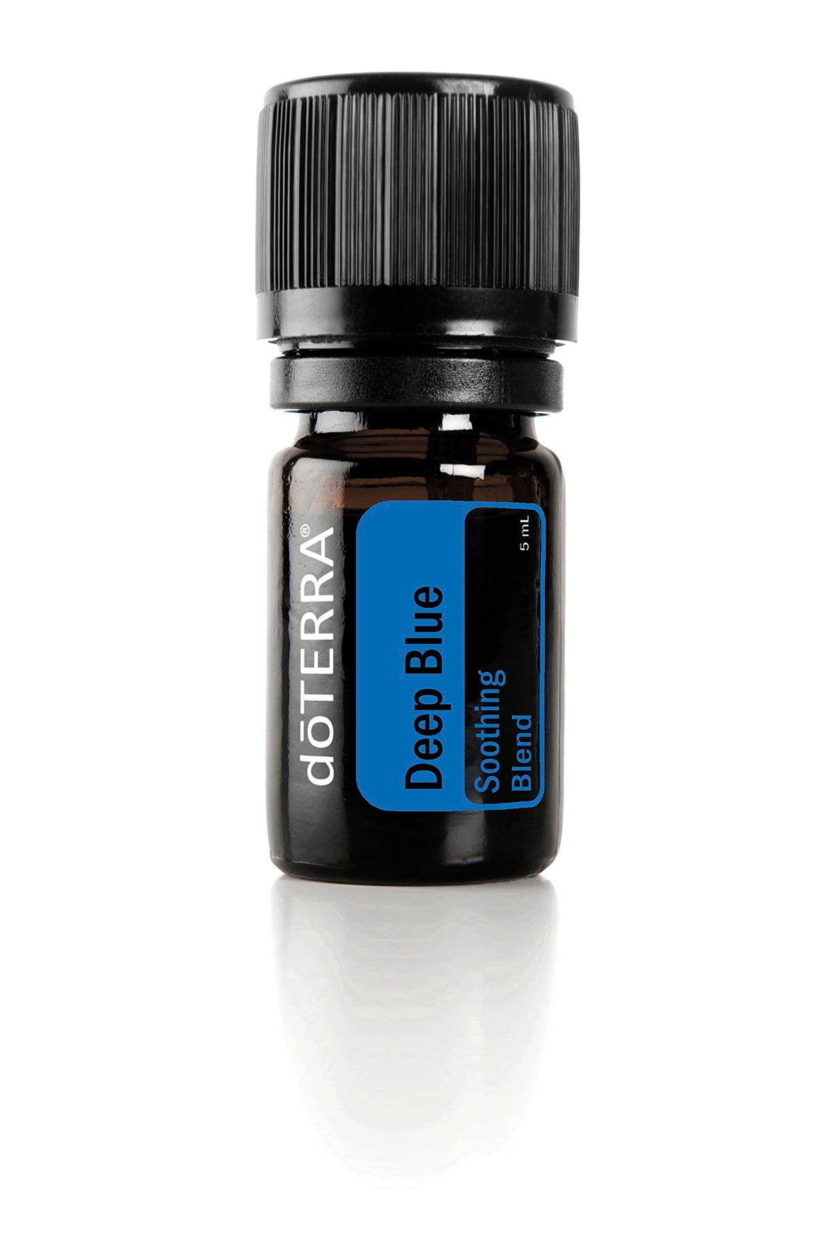 doTERRA Deep Blue: vertido de la botella para masaje relajante