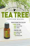 doTERRA Melaleuca aroma herbáceo, verde y leñoso.