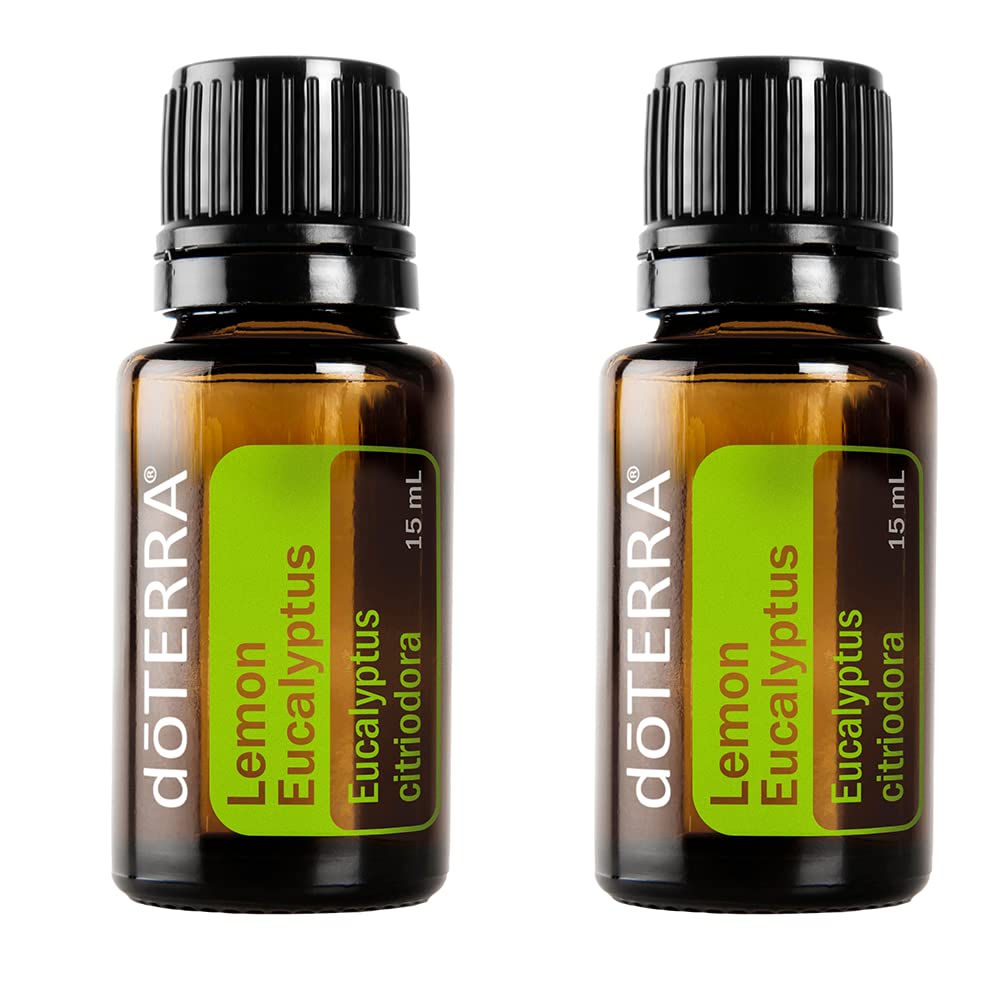 doTERRA aceite de eucalipto limón, aroma vigorizante para limpieza y ambiente fresco