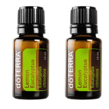 doTERRA aceite de eucalipto limón, aroma vigorizante para limpieza y ambiente fresco