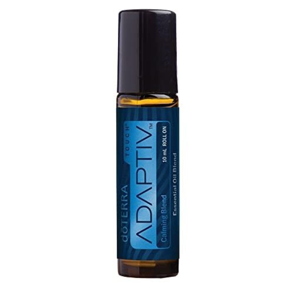 doTERRA Adaptiv aplicación en la muñeca para ayudar a centrar cuando surgen tensiones.