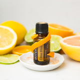 doTERRA Citrus Bliss, gotas en difusor para un aroma revitalizante