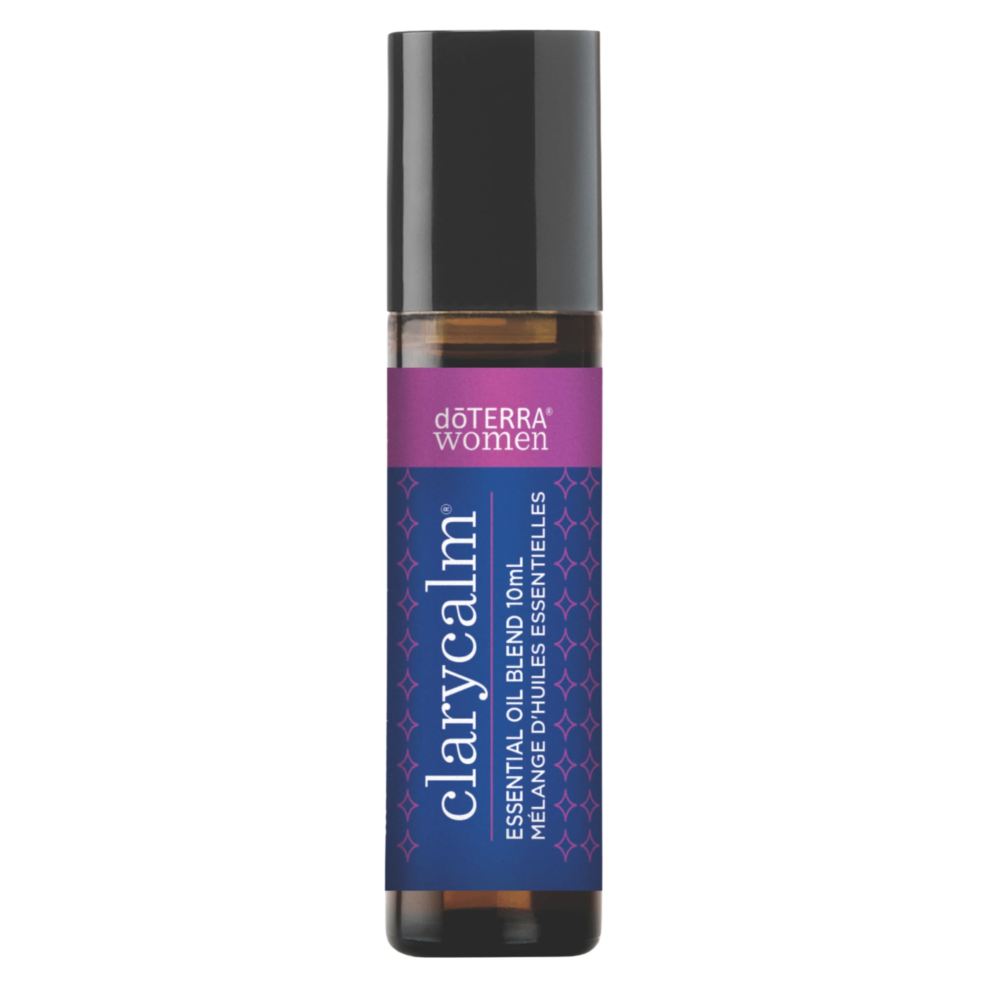 doTERRA Clary Calm, botella de 10 ml para uso diario suave.