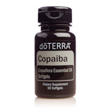 doTERRA Copaiba Cápsulas Blandas en botella, apoyo al sistema digestivo