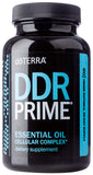 doTERRA DDR Prime Softgels en botella, apoyo a la salud celular en uso diario.
