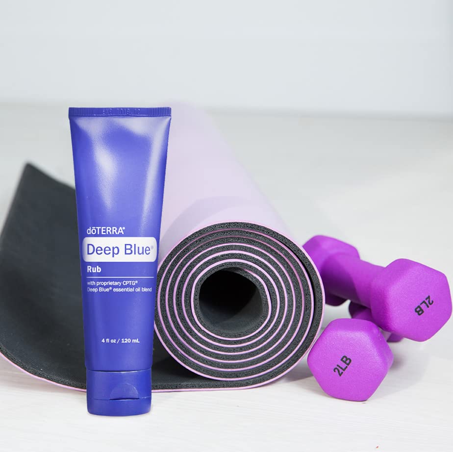 doTERRA Deep Blue Rub cuida la piel con su fórmula suave y no grasa
