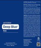 doTERRA Deep Blue Rub, textura cremosa que cuida la piel y se siente suave