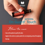 doterra defensa-tacto envase-10ml: aplicación suave en cualquier momento.