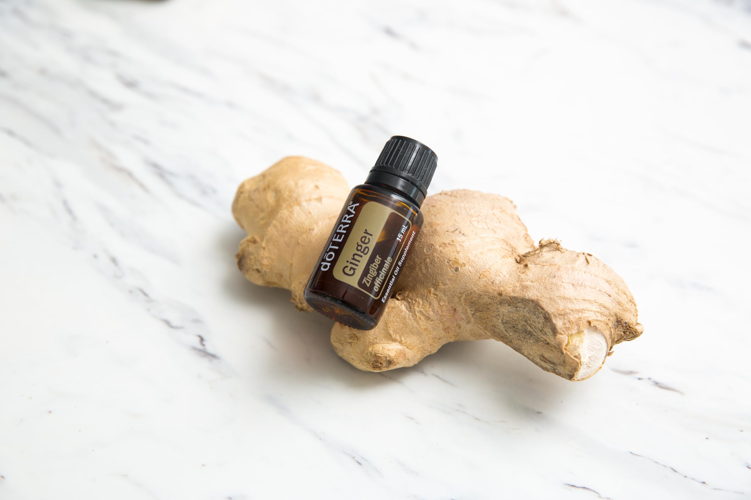 doTERRA Ginger: aroma suave y relajante para inhalación calmante