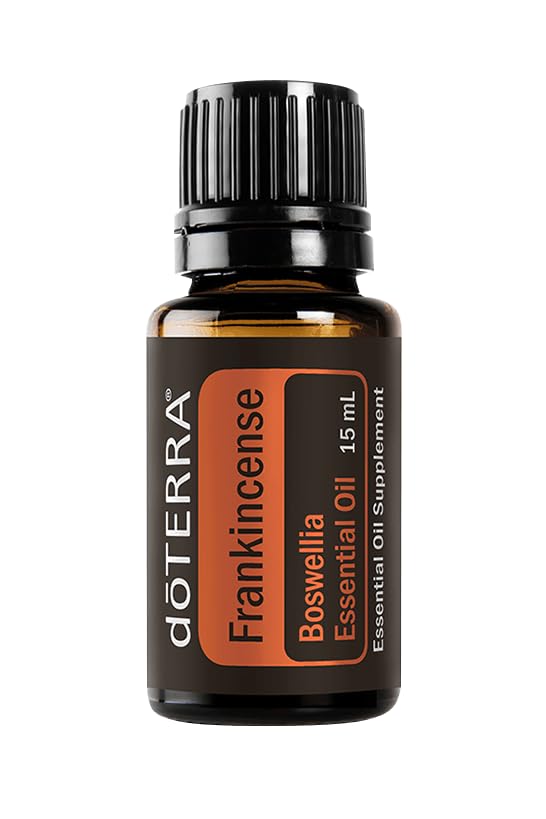 doTERRA incienso: aplicación suave en la piel para promover relajación y bienestar.