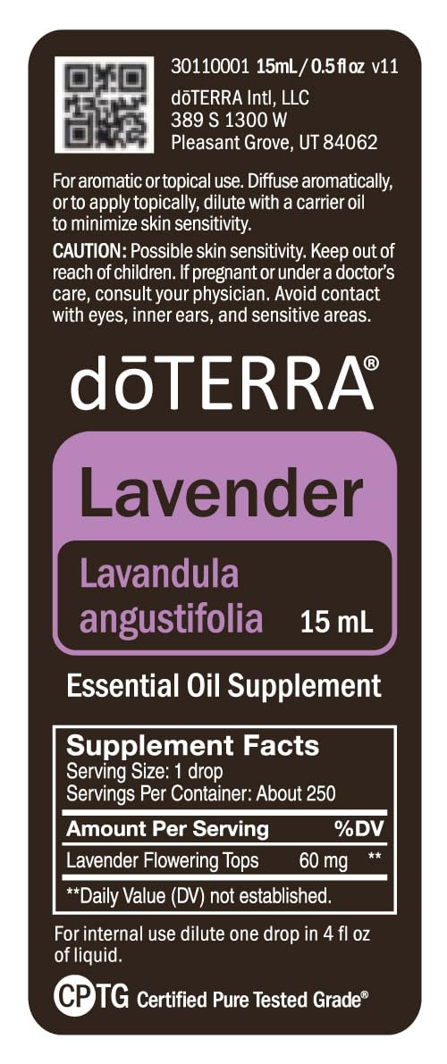 doTERRA Lavender: aromaterapia en habitación para mejorar el ambiente y el sueño.