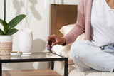 doTERRA Lavender: frasco de vidrio que mantiene la pureza para cuidado sensorial diario.