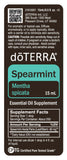 doTERRA Menta Verde aceite esencial, aroma suave para enfoque durante tareas
