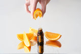 doTERRA Naranja Salvaje piel, aplicación localizada para cuidado personal.