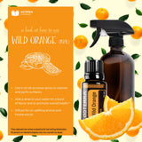 doTERRA Naranja Salvaje cocina, aroma cítrico para difuminar en el ambiente.