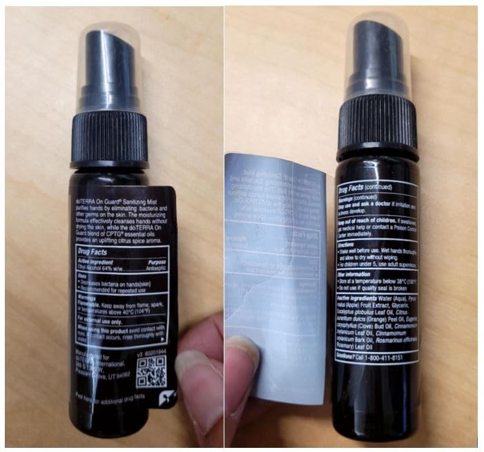 doTERRA On Guard desinfección de superficies con spray, 27 ml.