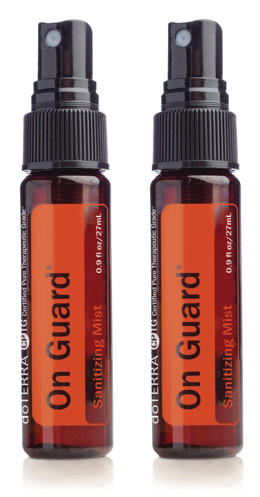 doTERRA On Guard desinfectante en niebla de 27 ml, pack de 2 para viajar.