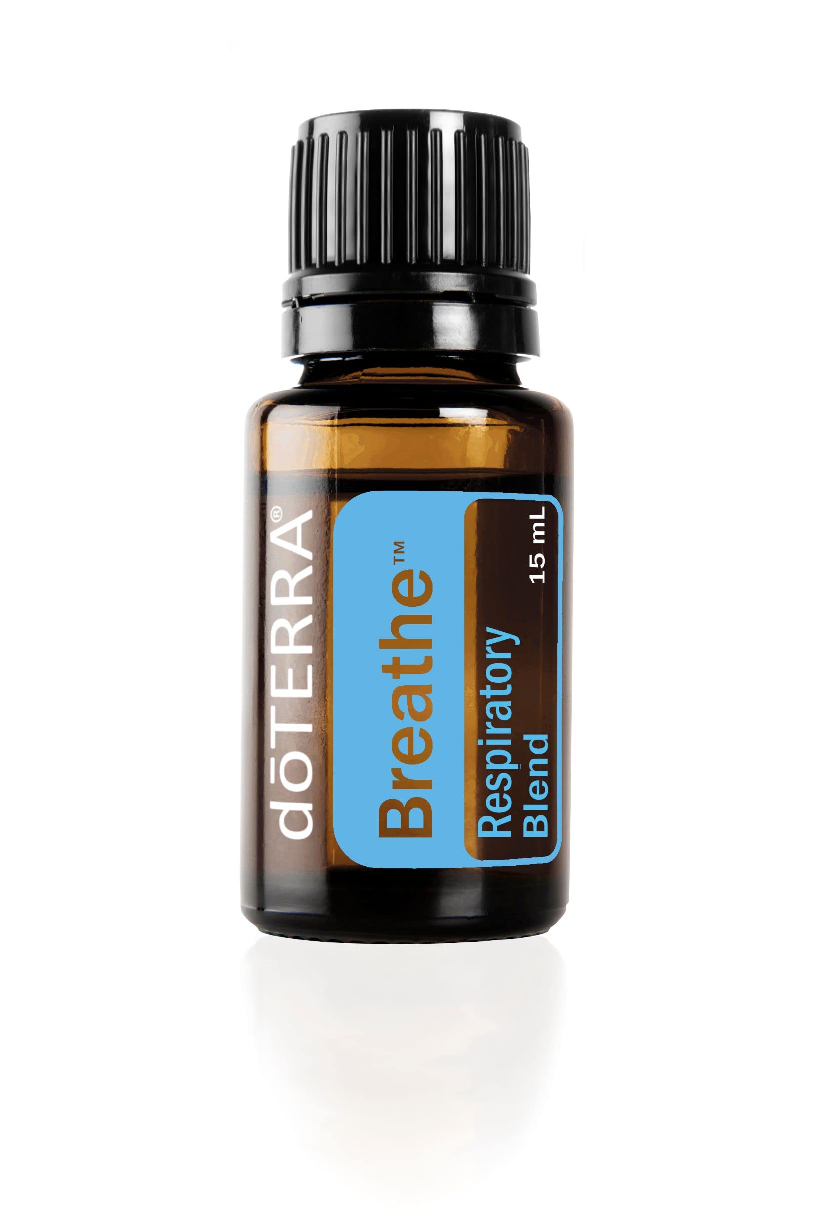 doTERRA Breathe botella de 15 ml para aroma refrescante que apoya una respiración cómoda