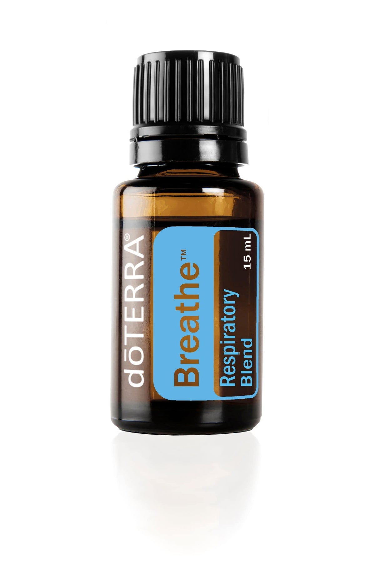 doTERRA Breathe botella de 15 ml para aroma refrescante que apoya una respiración cómoda