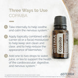 doTERRA Copaiba: gotero para dosis precisas en rituales diarios