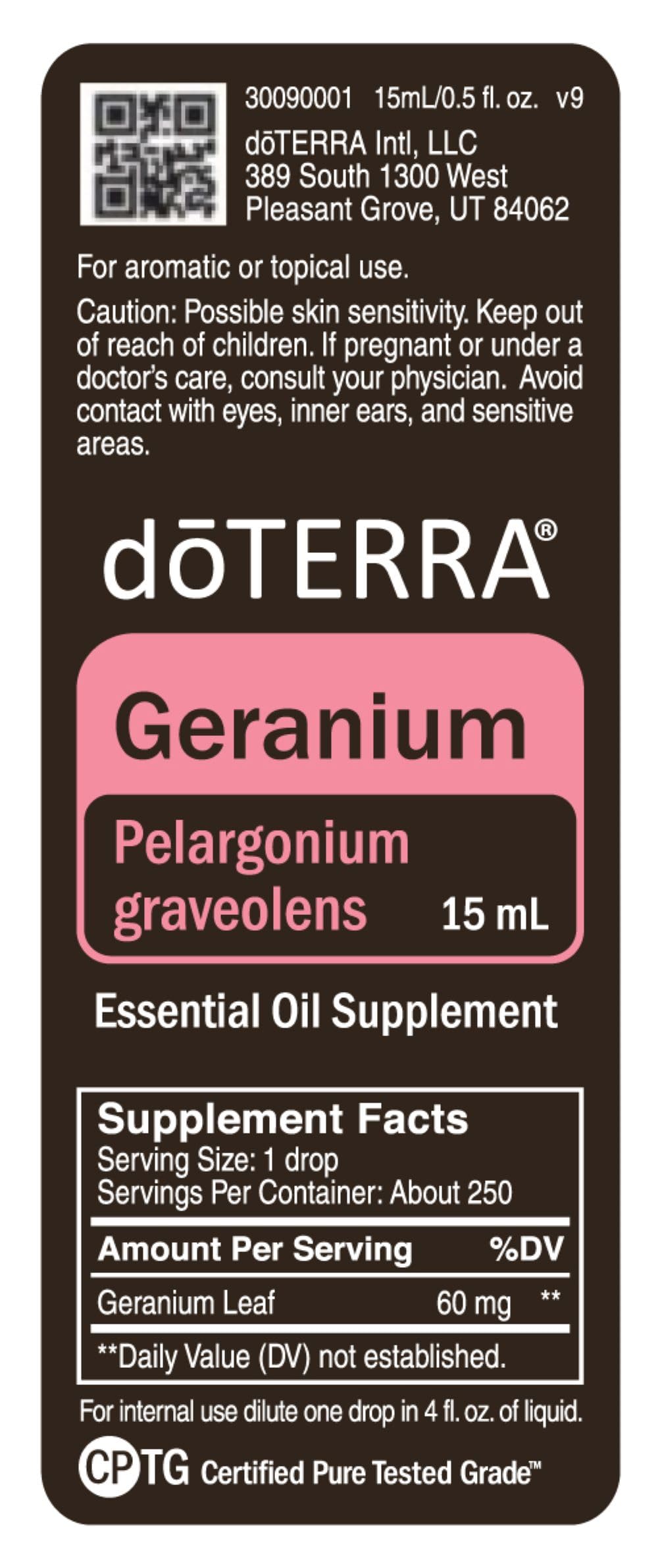 doTERRA Geranium: puede combinarse con champú para cabello suave.