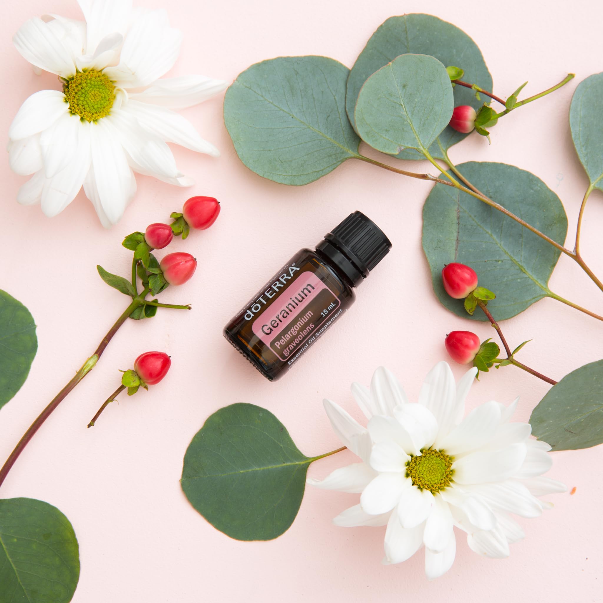 doTERRA Geranium: promueve apariencia de piel clara y suave.