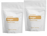 doTERRA Gotas Digestivas de Jengibre, paquete de dos, fácil de llevar para apoyo digestivo suave.