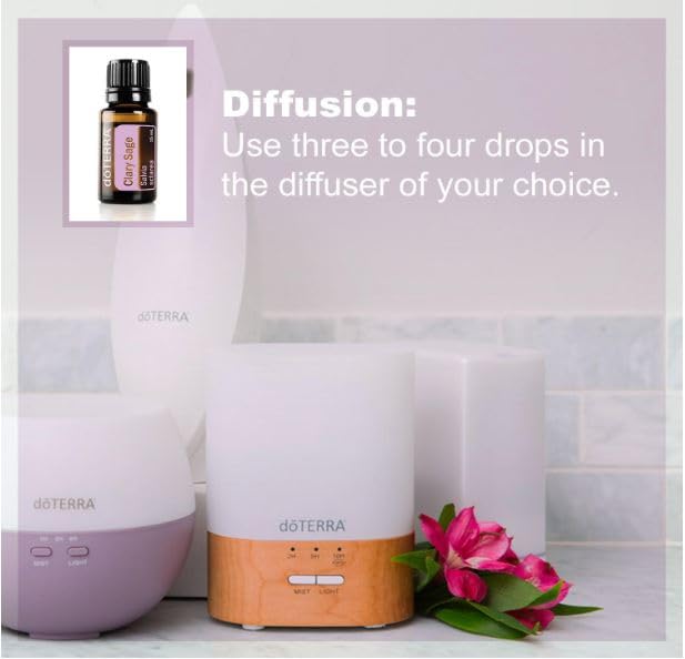 doTERRA Clary Sage, baño relajante con manzanilla romana