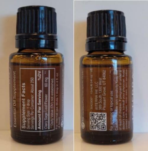doTERRA Clary Sage, destilación al vapor y aroma amaderado
