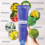 doTERRA Deep Blue Rub aplicación en cuello y hombros para relajación diaria.
