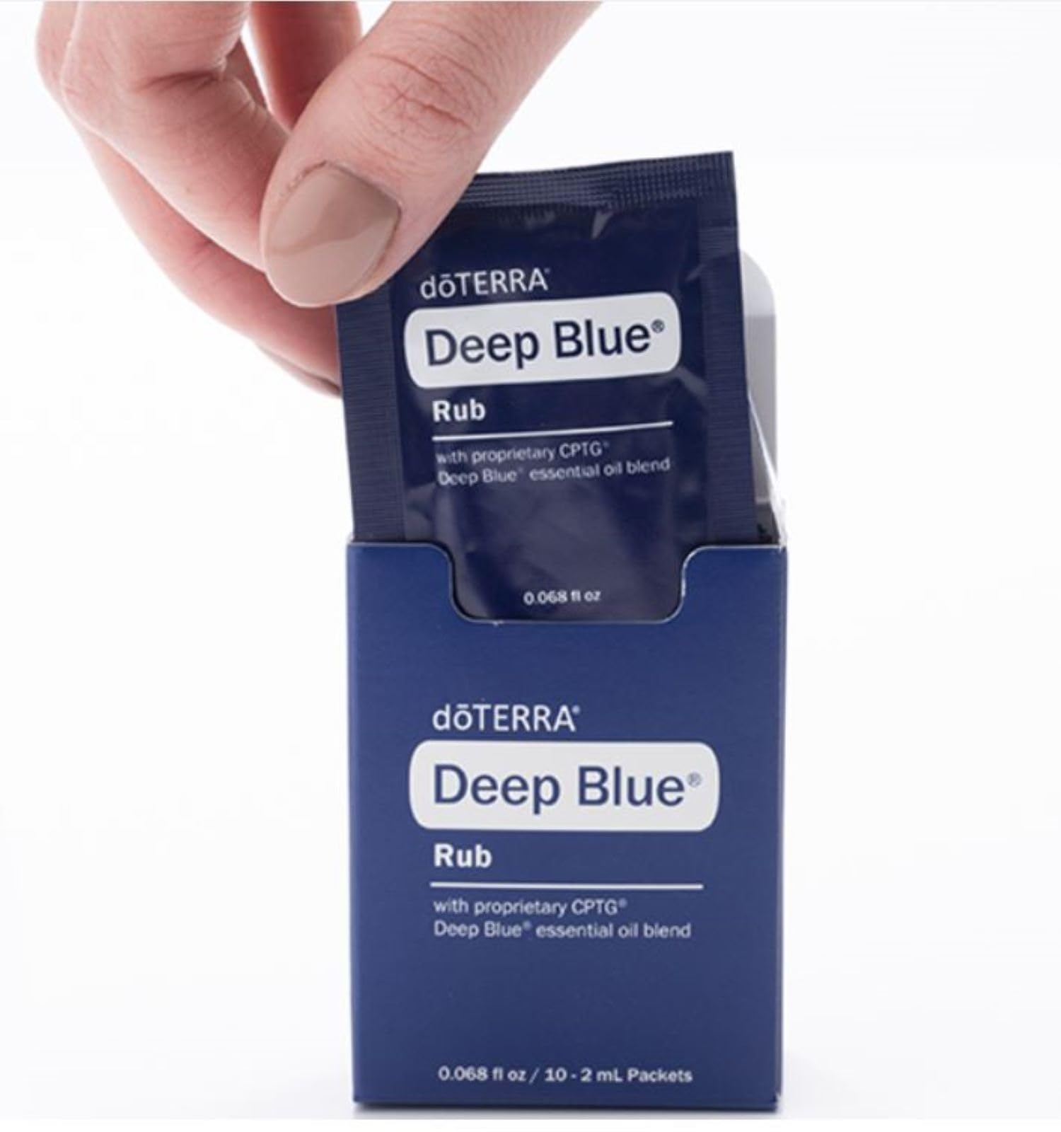 doTERRA Deep Blue Rub textura suave no grasa para la piel
