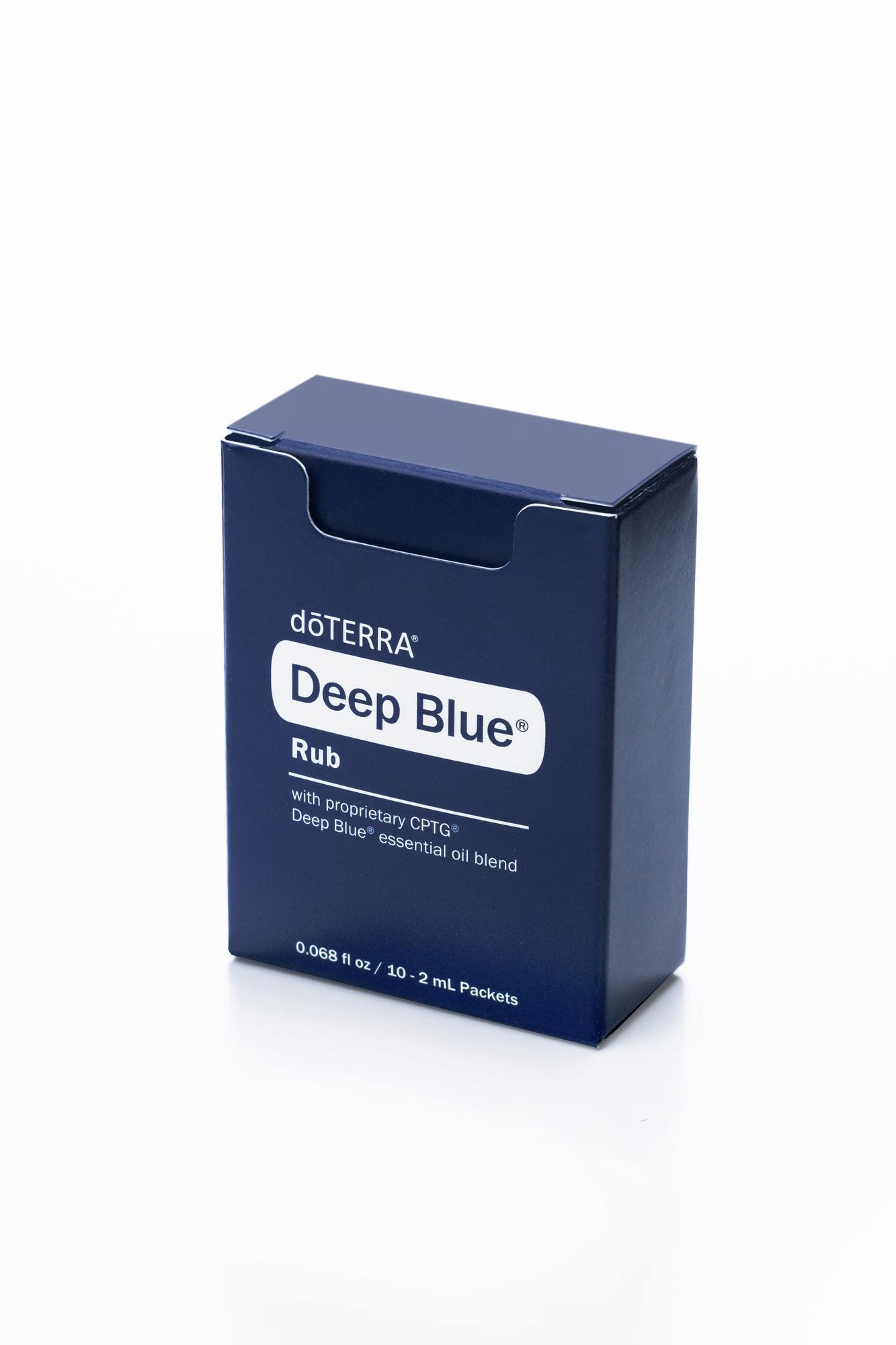 doTERRA Deep Blue Rub con aceites: sensación cálida y refrescante
