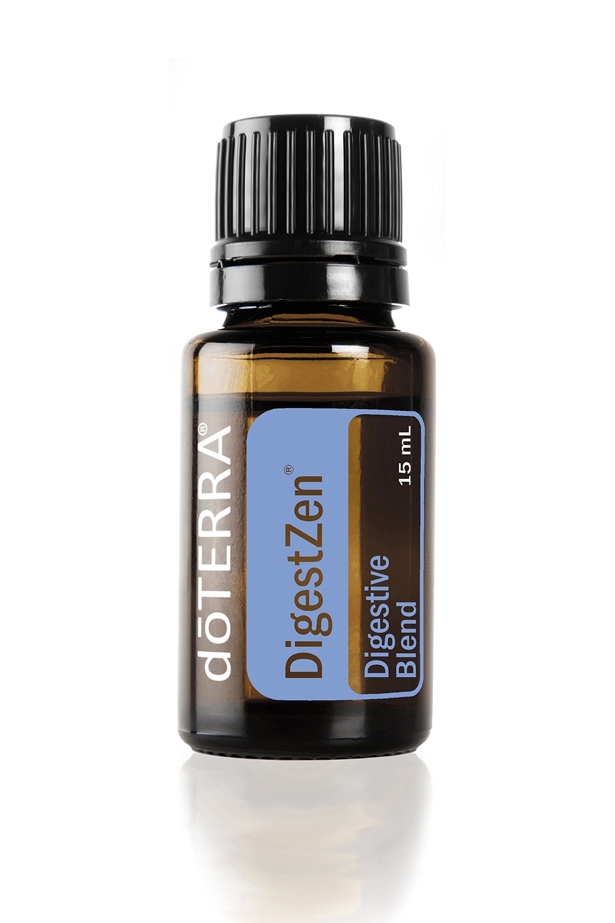 doTERRA DigestZen, botella frontal, uso diario para apoyo digestivo